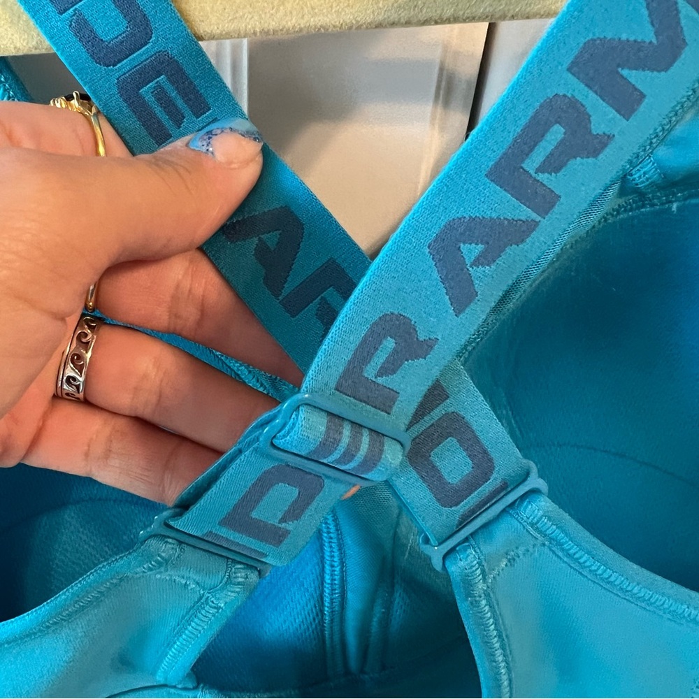 Under Armour Blue Adjustable Sports Bra - Picture 4 of 6